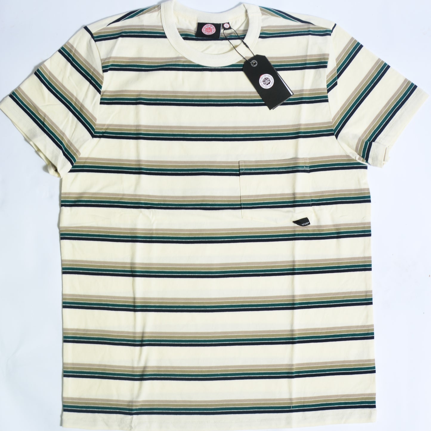 T-Shirt | 60s Stripe | No.9 | Green