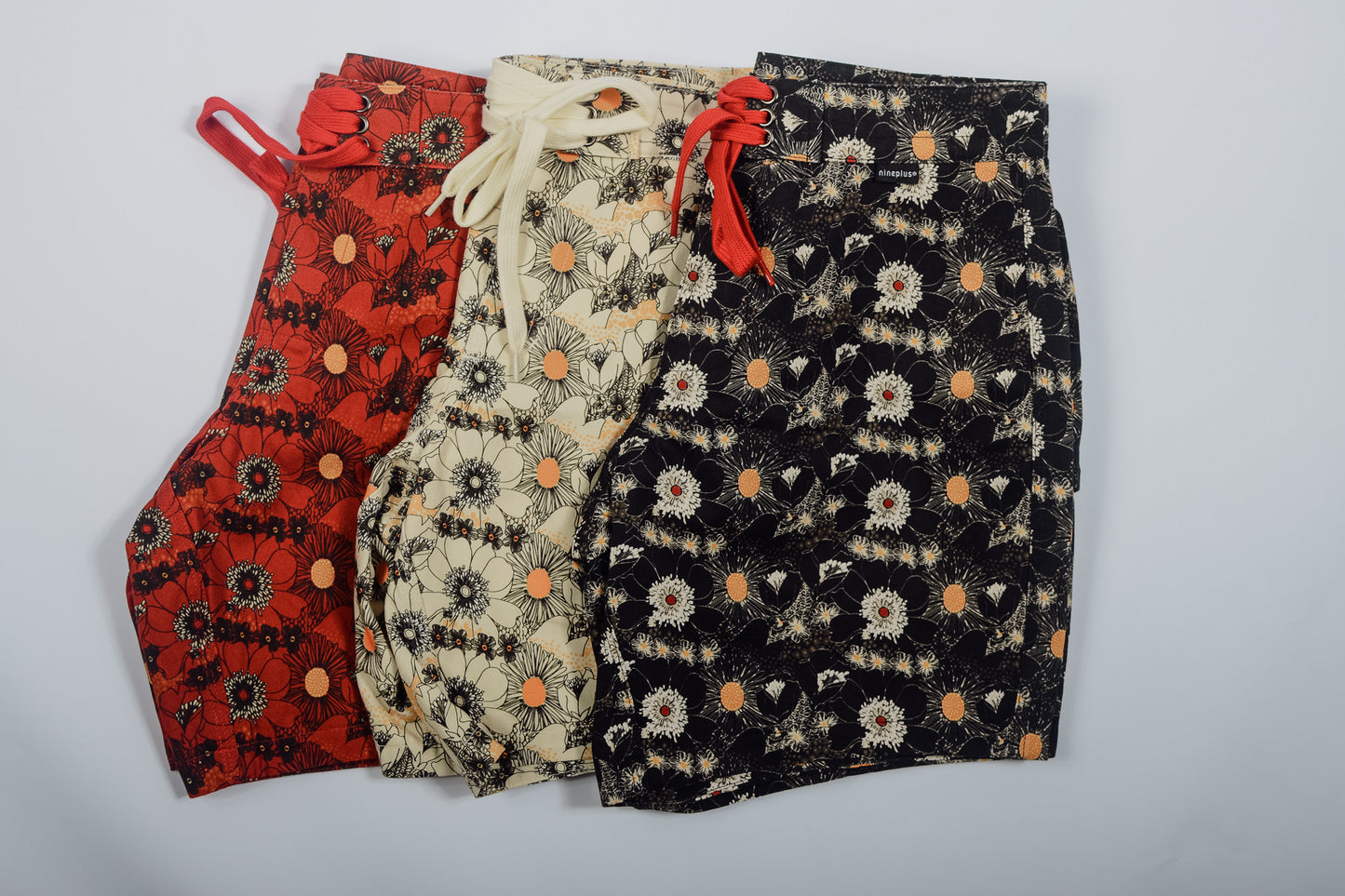 Nineplus Boardshorts | Lined Canvas | Cream