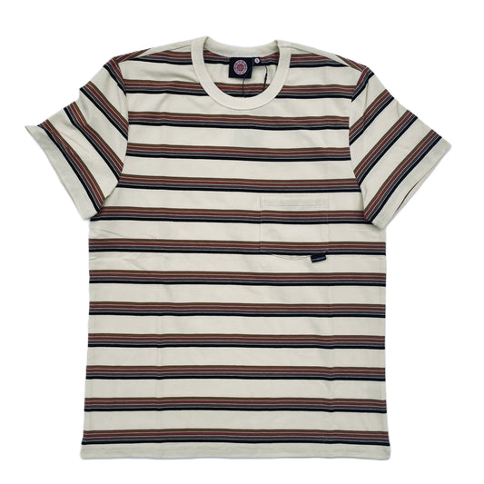 T-Shirt | 60s Stripe | No.6 | Cream