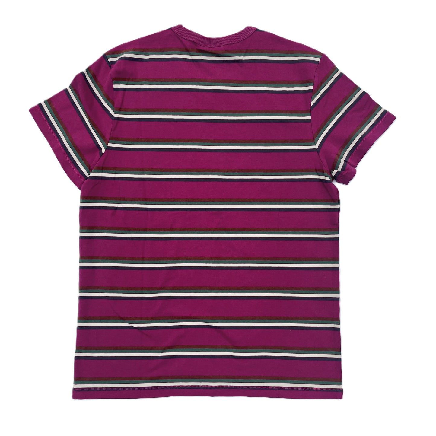T-Shirt | 60s Stripe | No.7 | Fushia