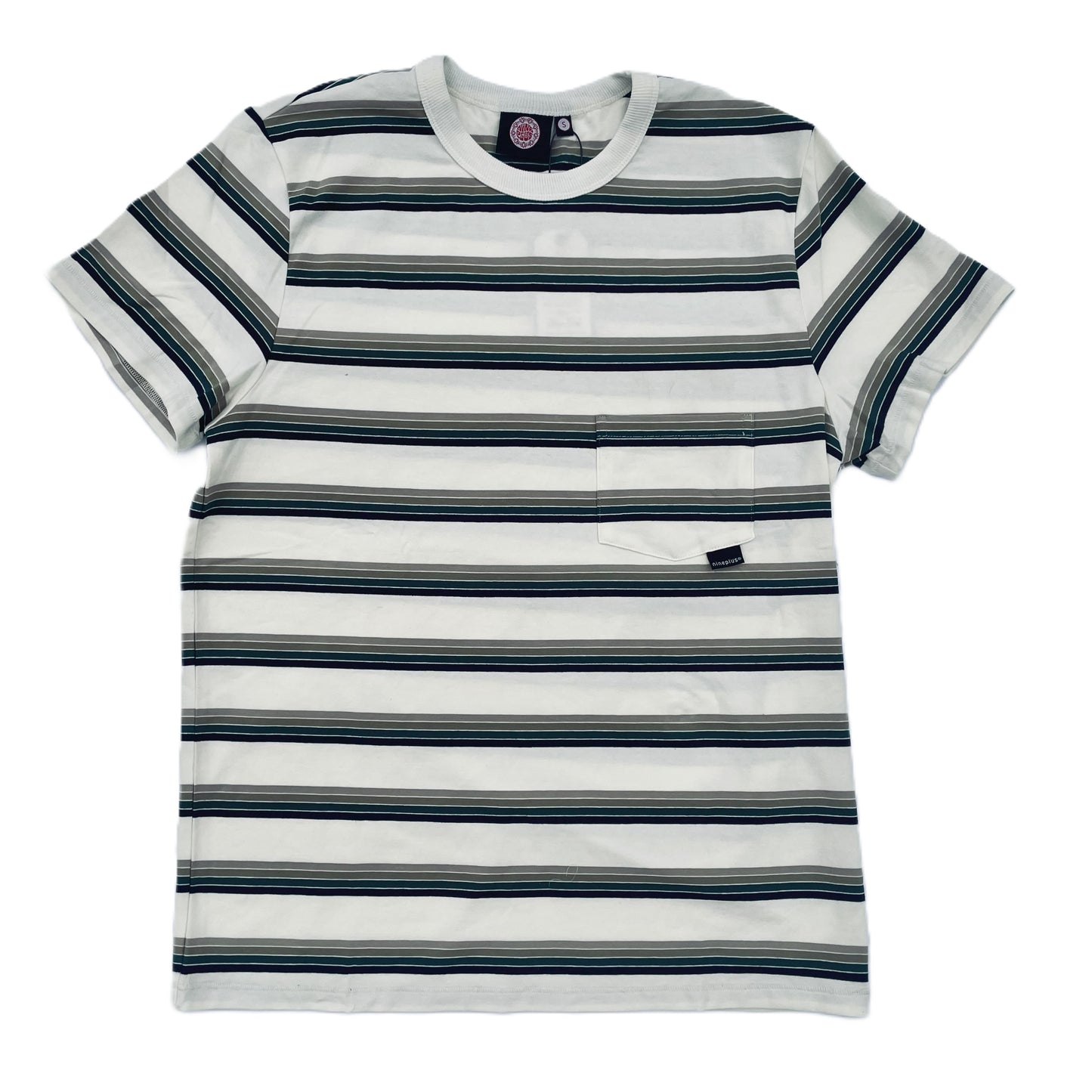T-Shirt | 60s Stripe | No.9 | Green