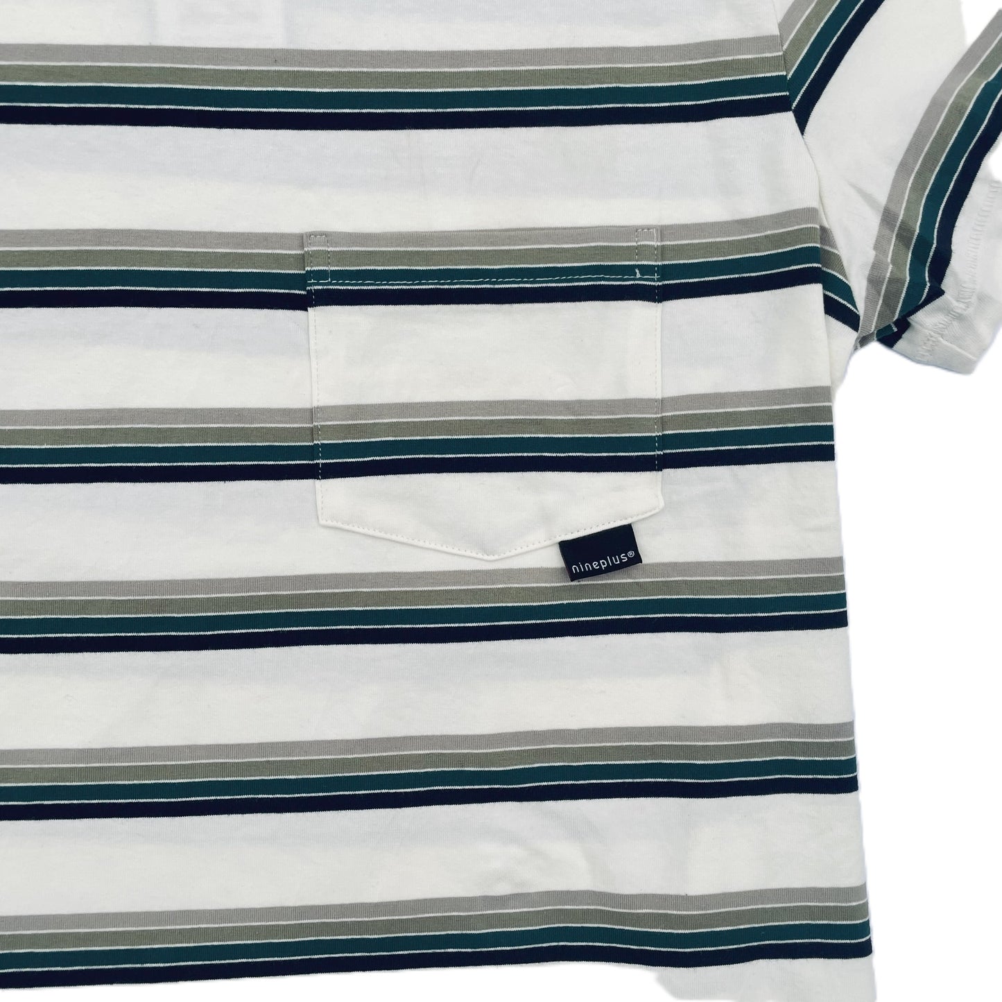T-Shirt | 60s Stripe | No.9 | Green