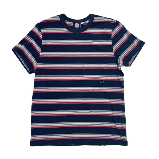 T-Shirt | 60s Stripe | No.8 | Navy