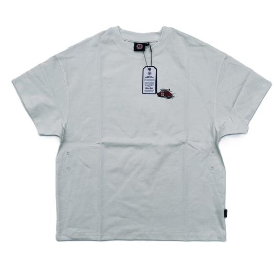 T-Shirt | White | Go'in Surfing | Heavyweight Box Fit