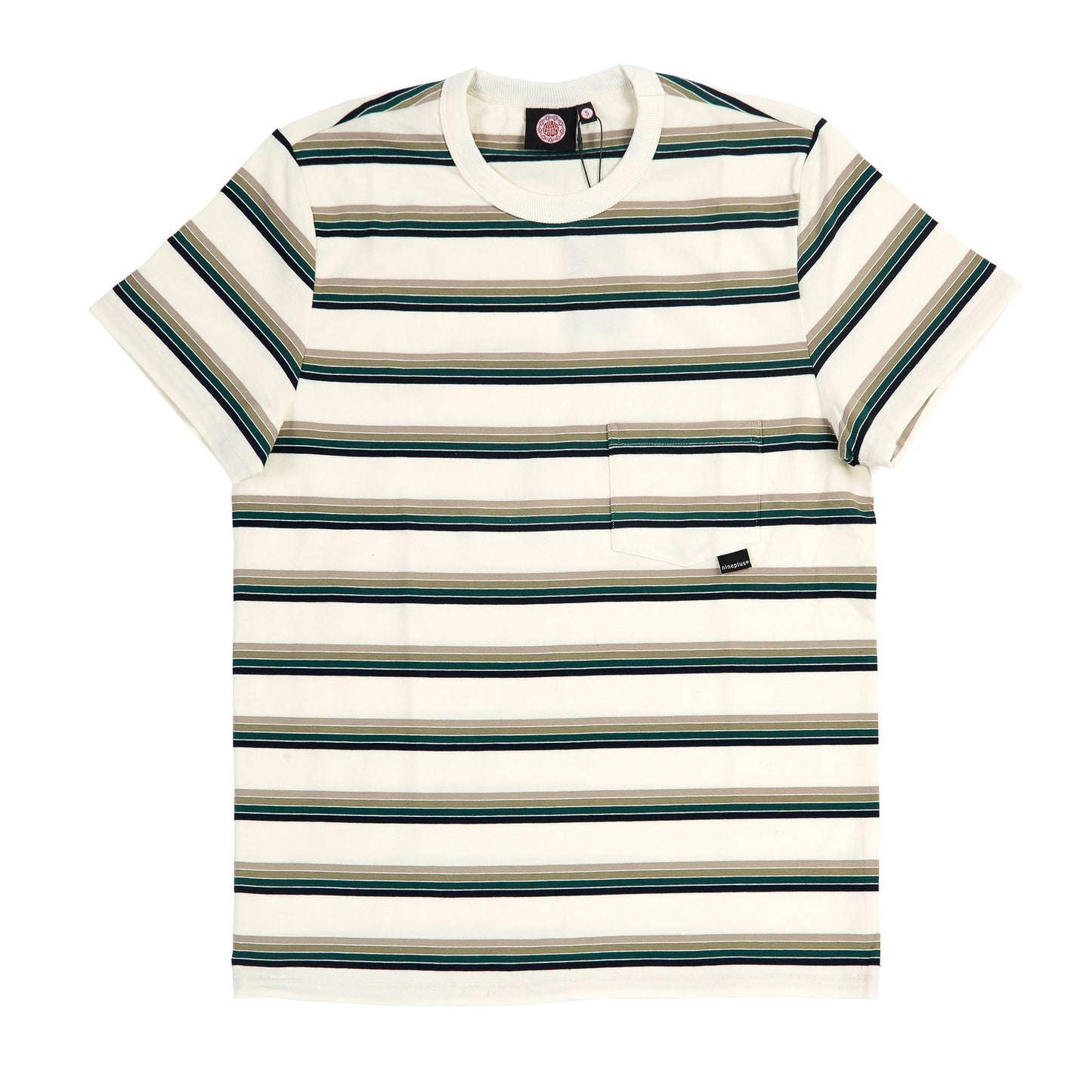 T-Shirt | 60s Stripe | No.9 | Green