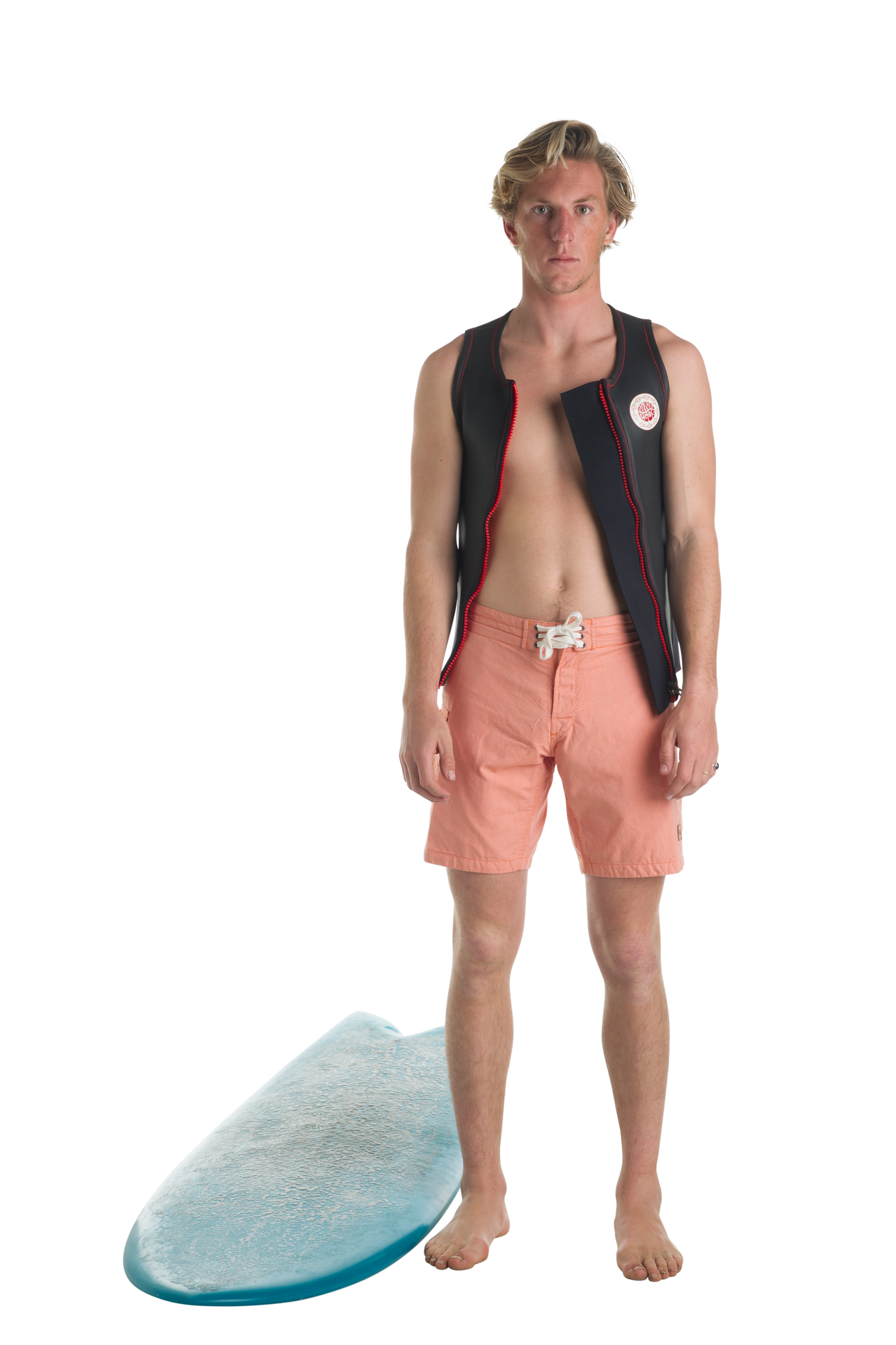 Nineplus Boardshorts | Chambray | Orange *OLD*