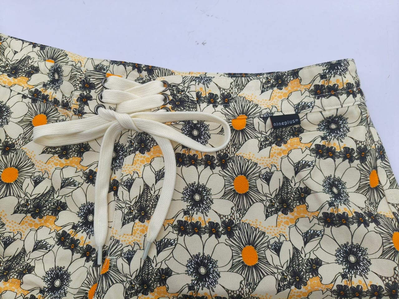 Nineplus Boardshorts | Lined Canvas | Cream