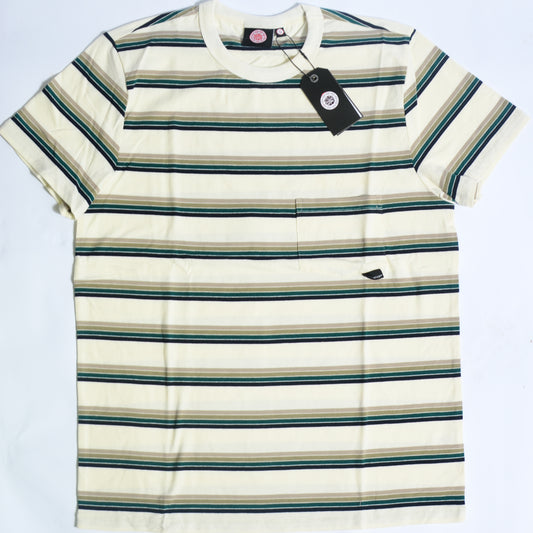 T-Shirt | 60s Stripe | No.9 | Green