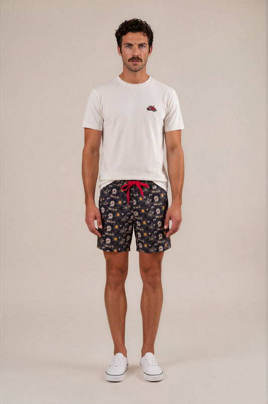 Nineplus Boardshorts | Lined Canvas | Black