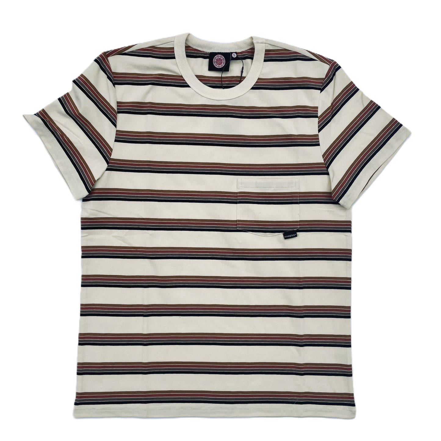 T-Shirt | 60s Stripe | No.6 | Cream