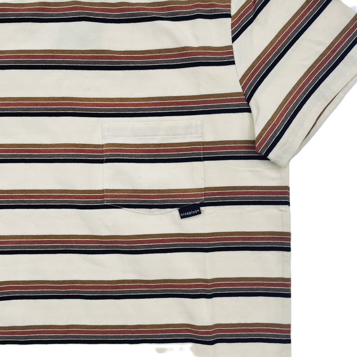 T-Shirt | 60s Stripe | No.6 | Cream