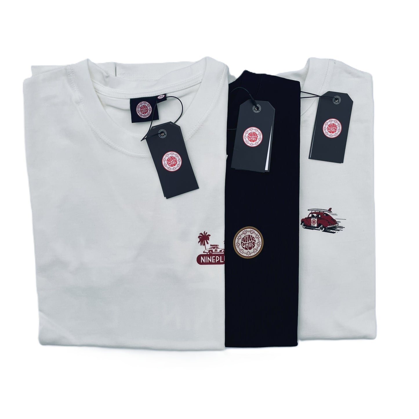 T-Shirt | White | Gullwing | Heavyweight | Slim Fit