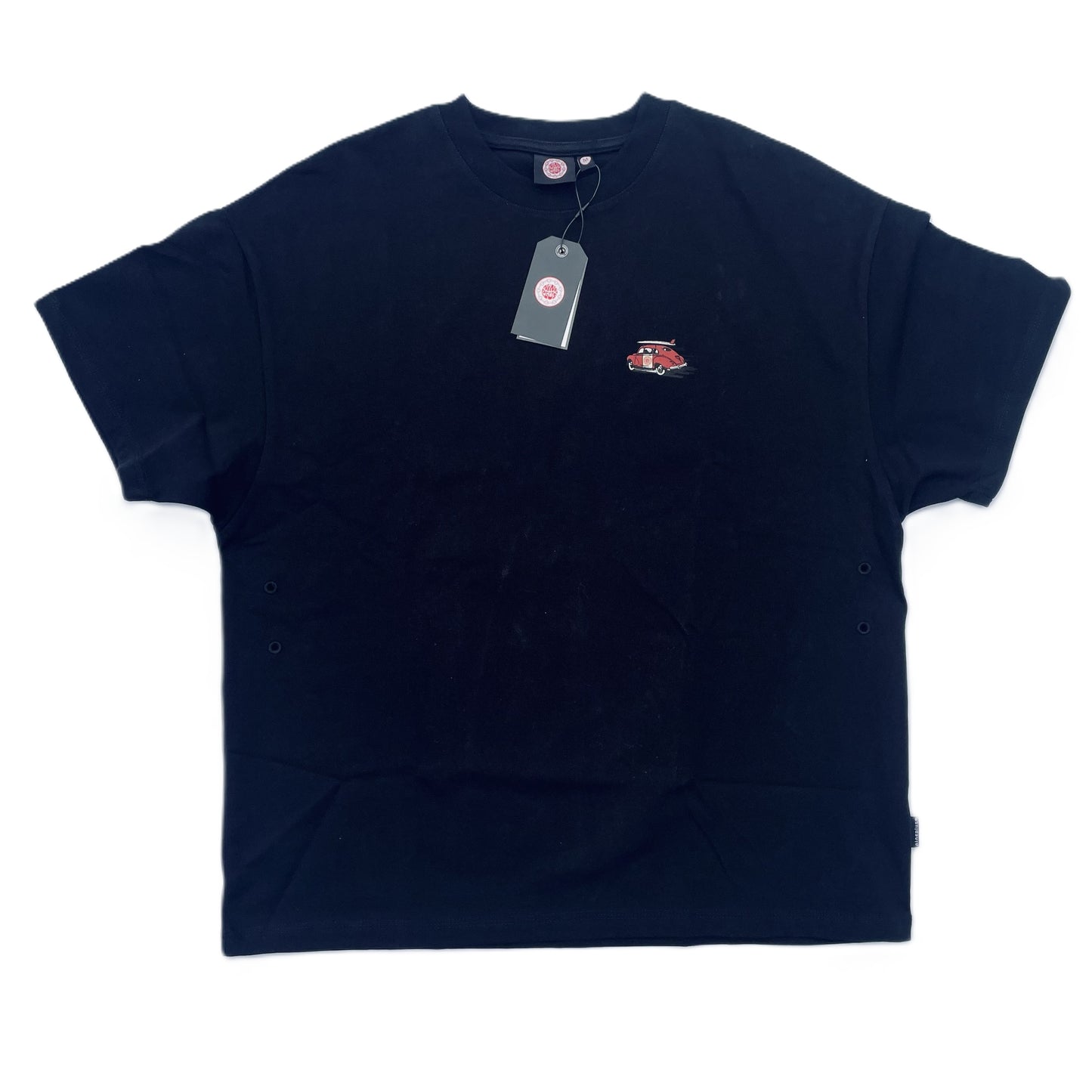 T-Shirt | Black | Go'in Surfing | Heavyweight Box Fit
