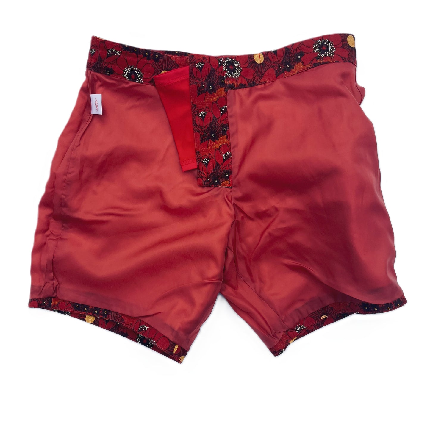 Nineplus Boardshorts | Lined Canvas | Red