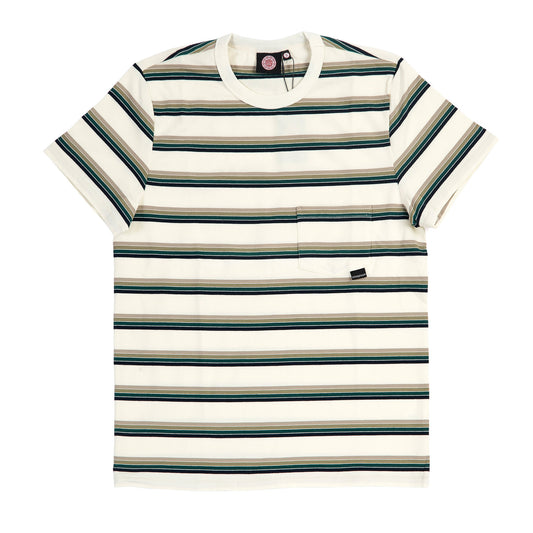 T-Shirt | 60s Stripe | No.9 | Green